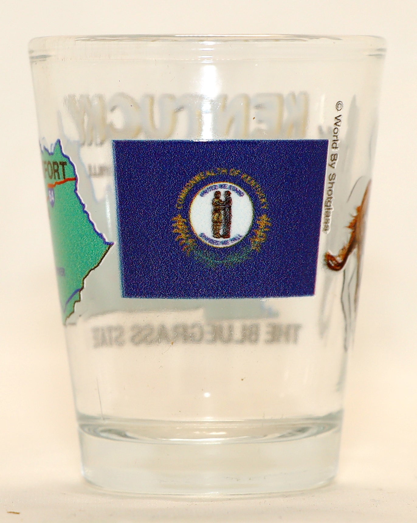 Kentucky The Bluegrass State All-American Collection Shot Glass