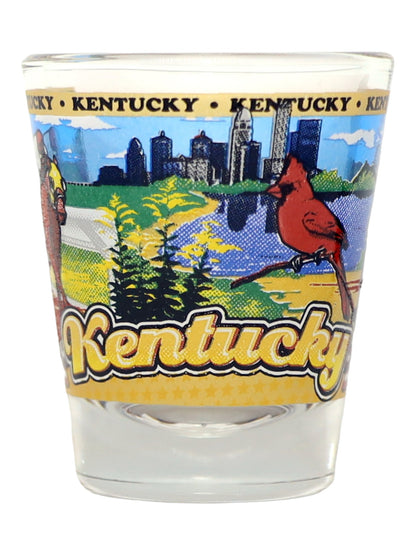 Kentucky United States USA Souvenir Boxed Shot Glass Set (Set of 6)