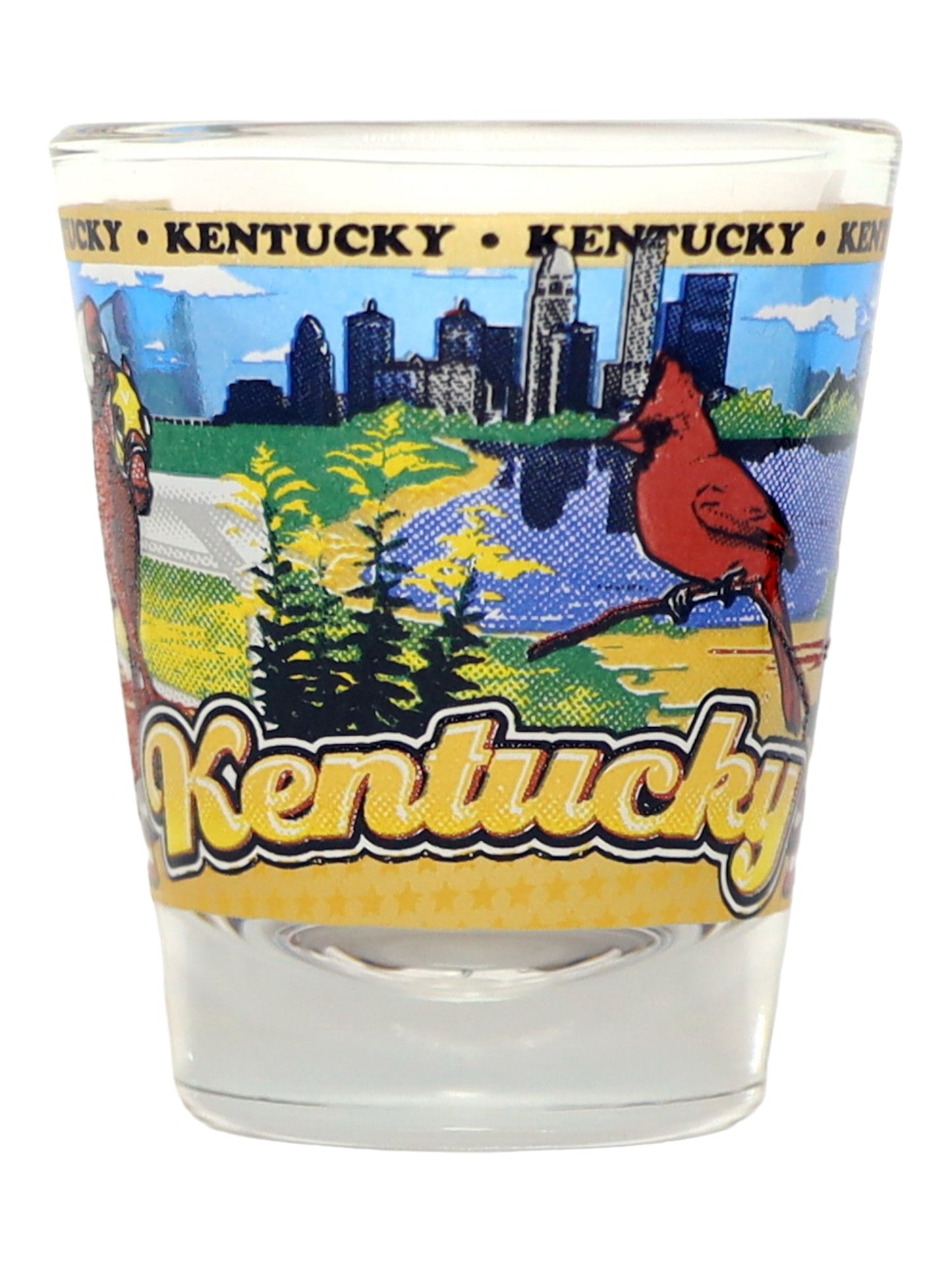 Kentucky State Wraparound Shot Glass