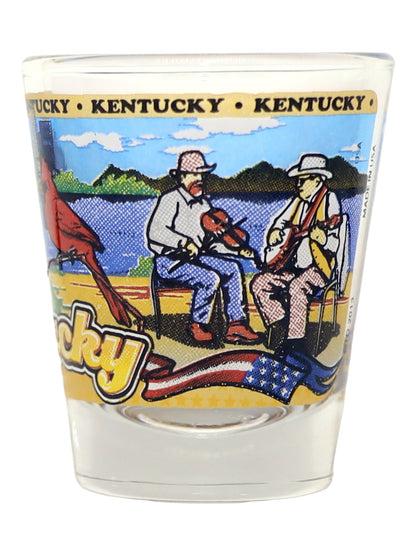 Kentucky State Wraparound Shot Glass