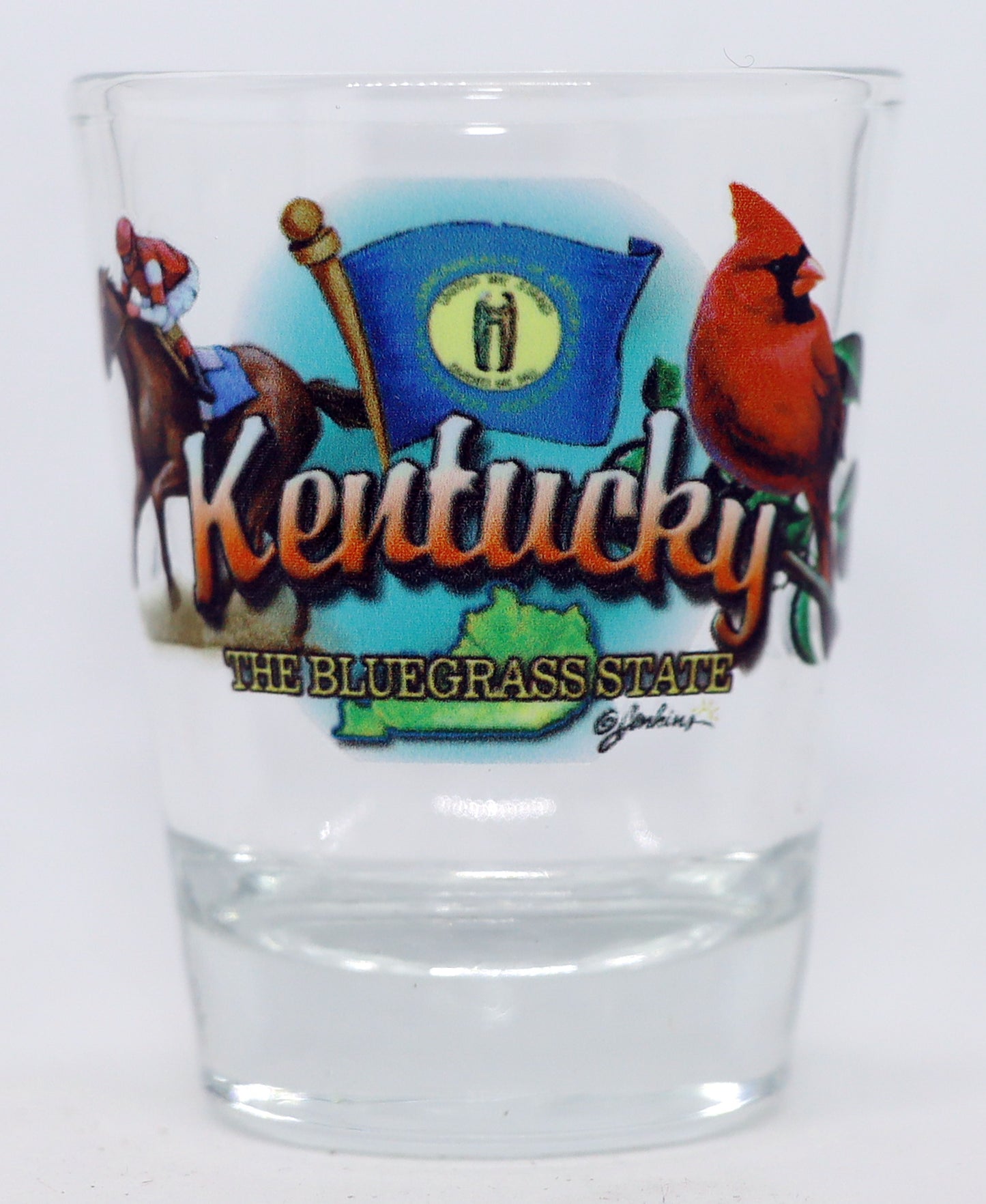 Kentucky United States USA Souvenir Boxed Shot Glass Set (Set of 6)
