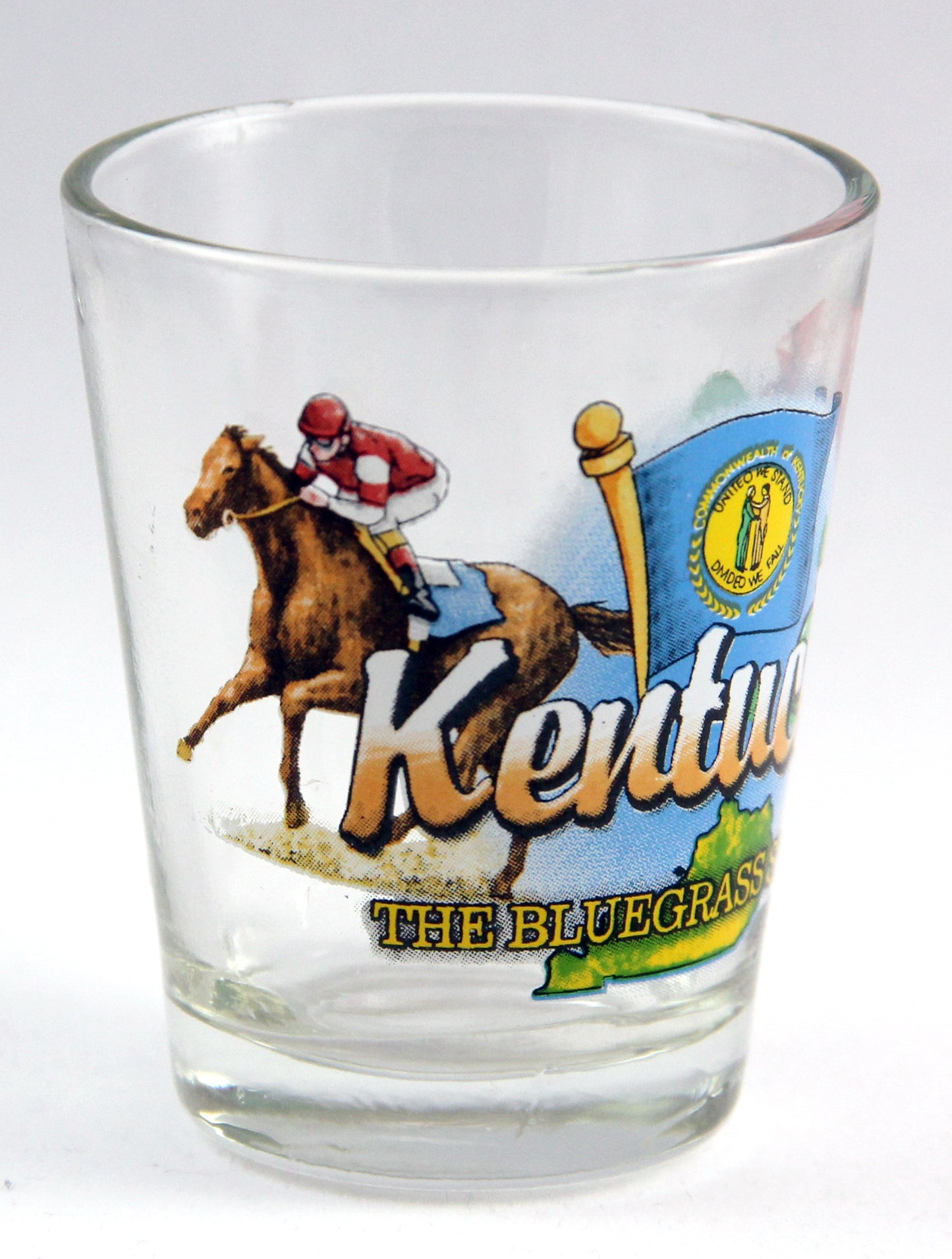 Kentucky Blue Grass State Elements Shot Glass