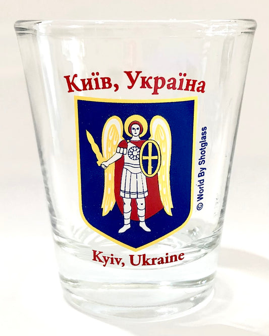 Kyiv Ukraine Coat Of Arms Shot Glass