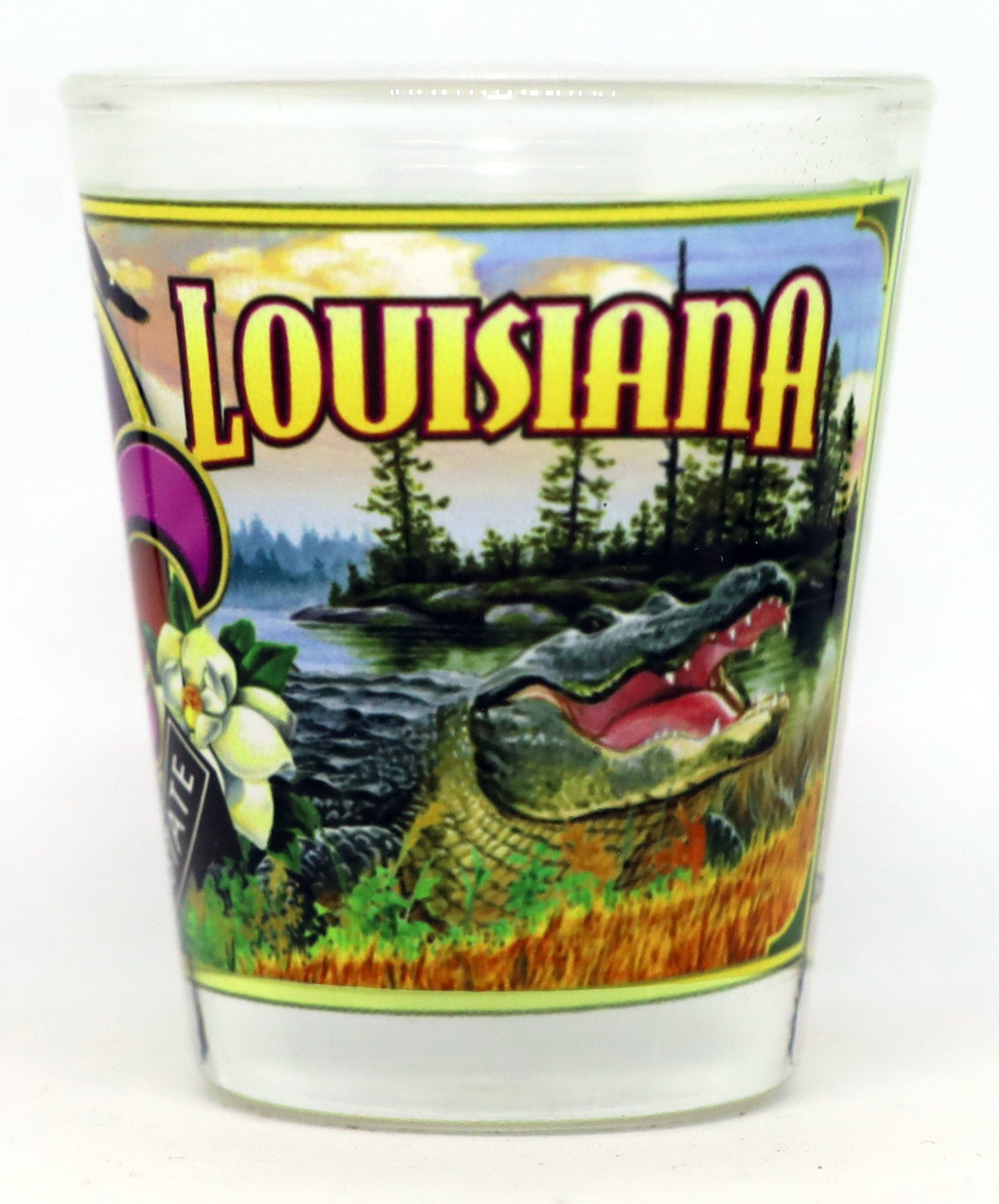 Louisiana State Mural Shot Glass