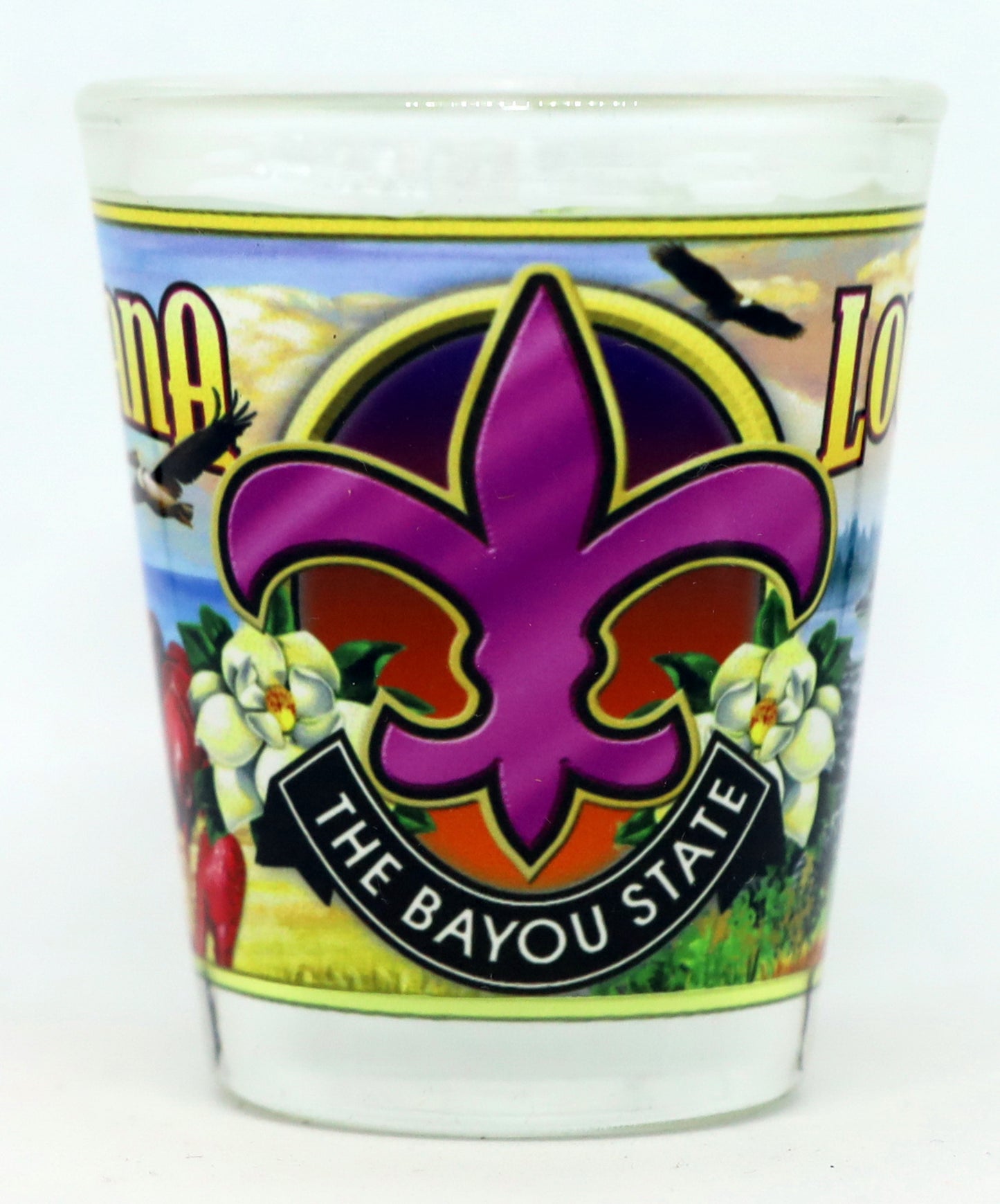 Louisiana State Mural Shot Glass