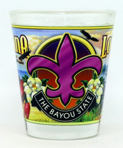 Louisiana State Mural Shot Glass