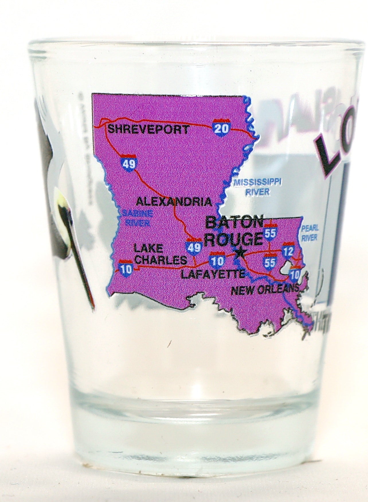 Louisiana The Pelican State All-American Collection Shot Glass