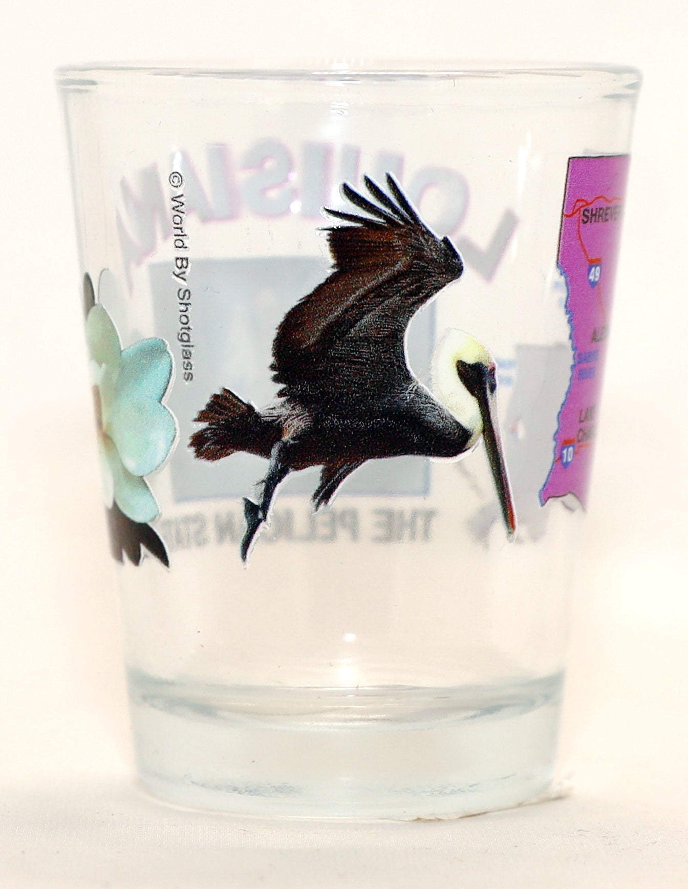 Louisiana The Pelican State All-American Collection Shot Glass