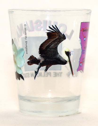 Louisiana The Pelican State All-American Collection Shot Glass