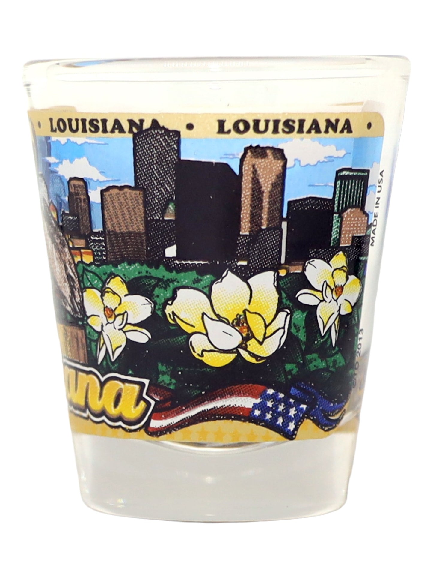 Louisiana State Wraparound Shot Glass
