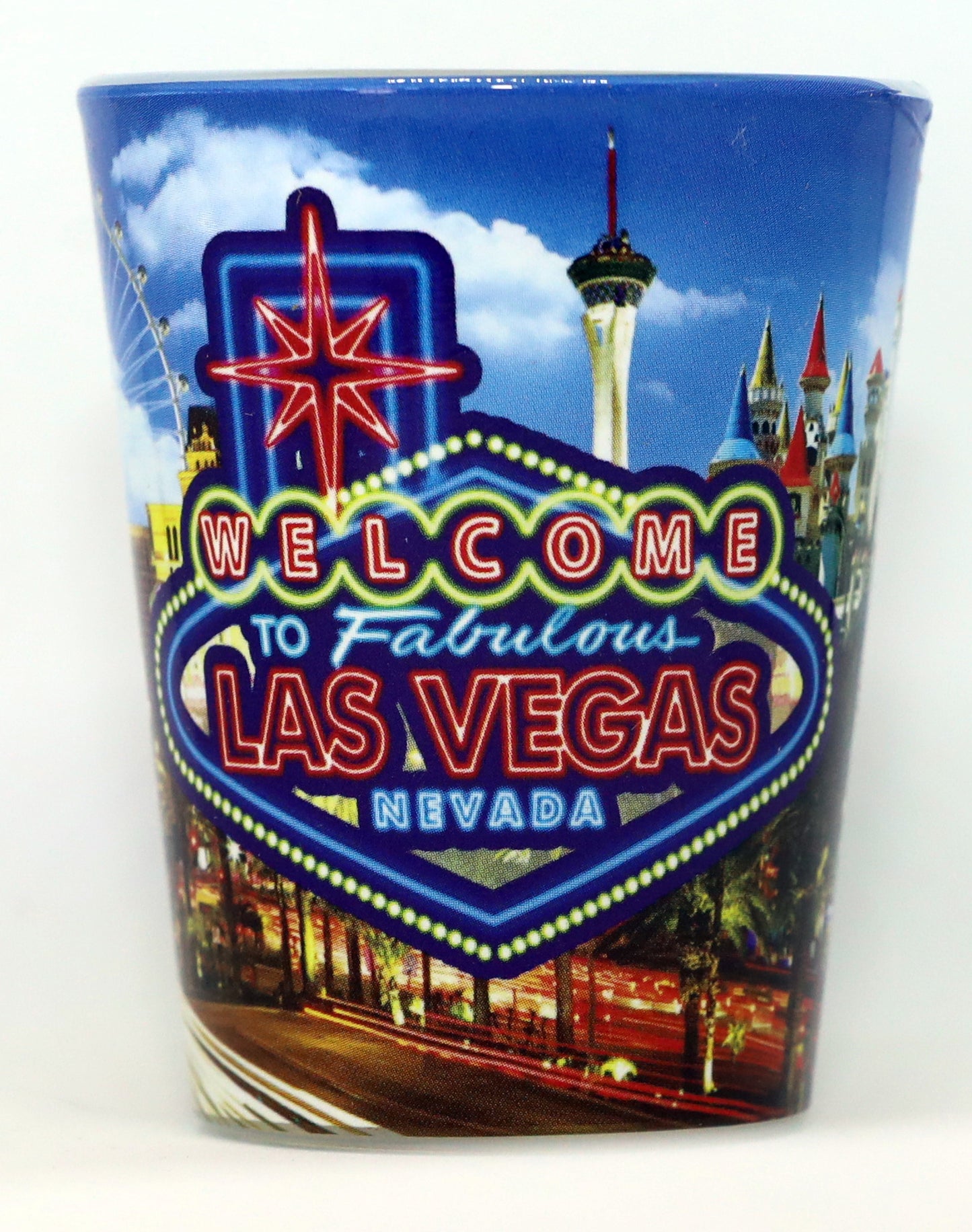 Las Vegas Nevada Neon Sign Shot Glass