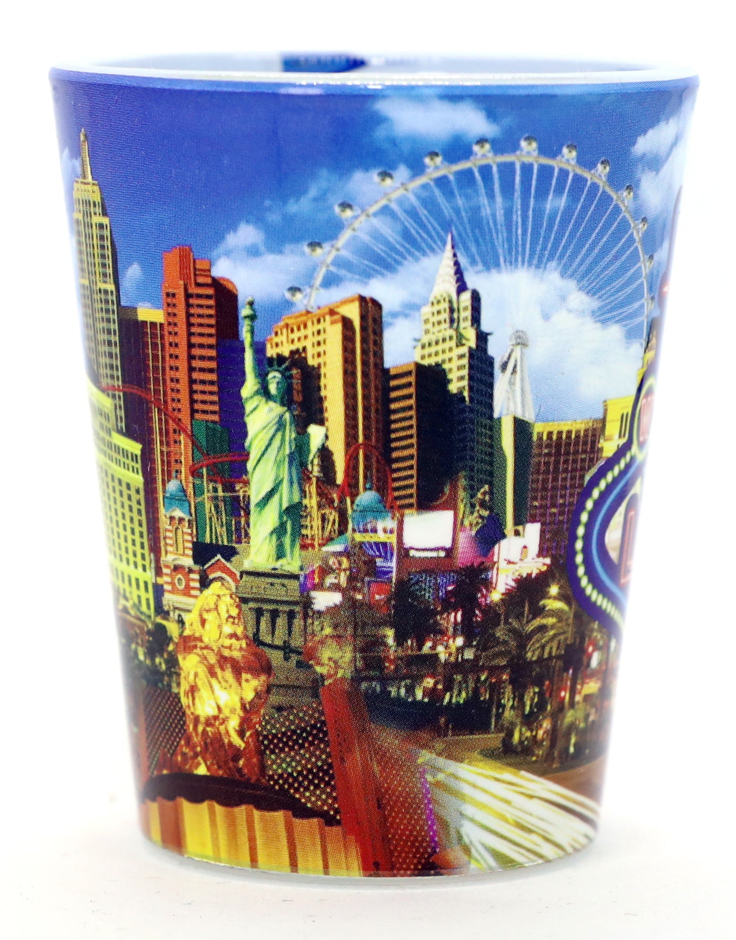 Las Vegas Nevada Neon Sign Shot Glass