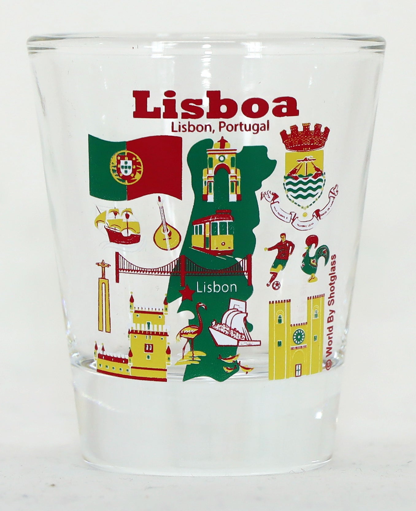 Portugal Souvenir Boxed Shot Glass Set (Set of 6)