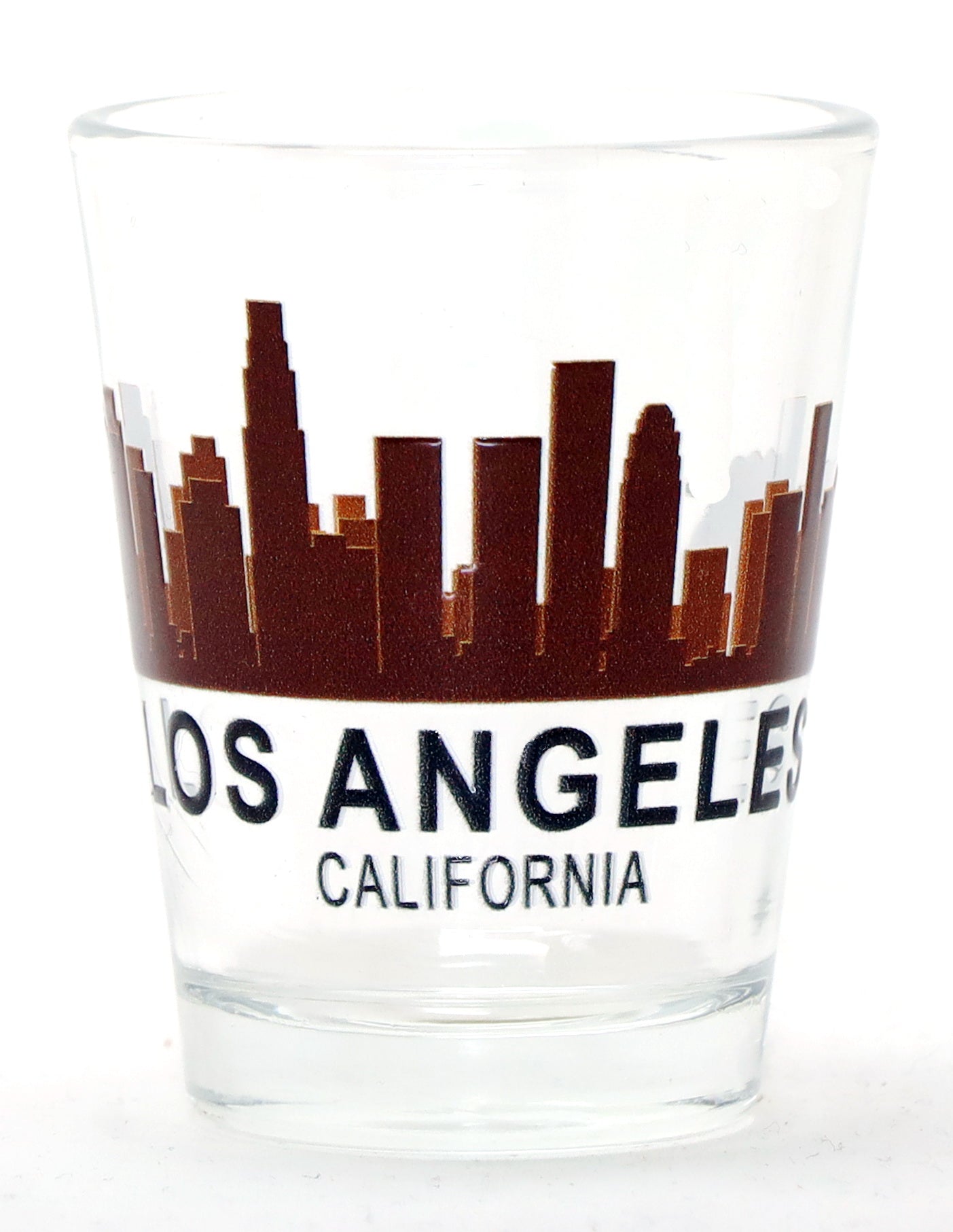 Los Angeles California Sunset Skyline Classic Design Shot Glass