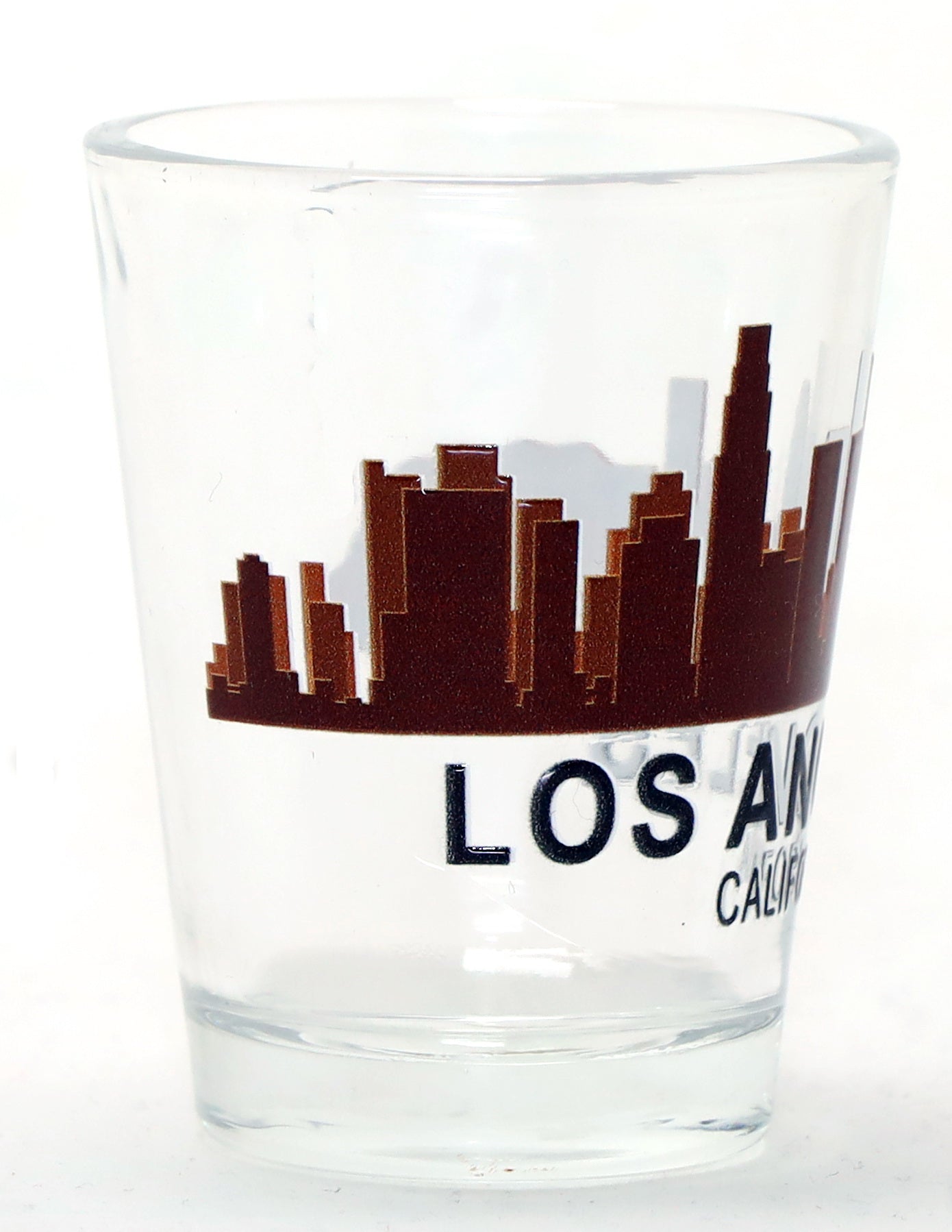 Los Angeles California Sunset Skyline Classic Design Shot Glass