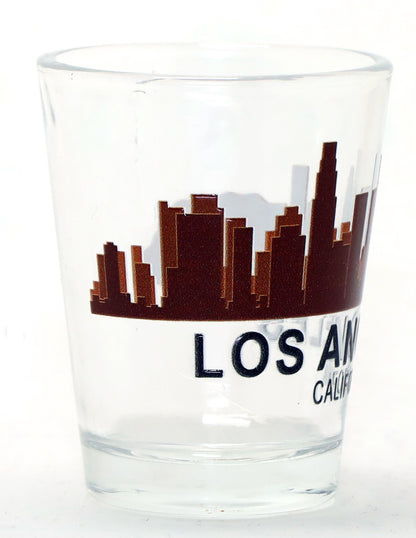 Los Angeles California Sunset Skyline Classic Design Shot Glass