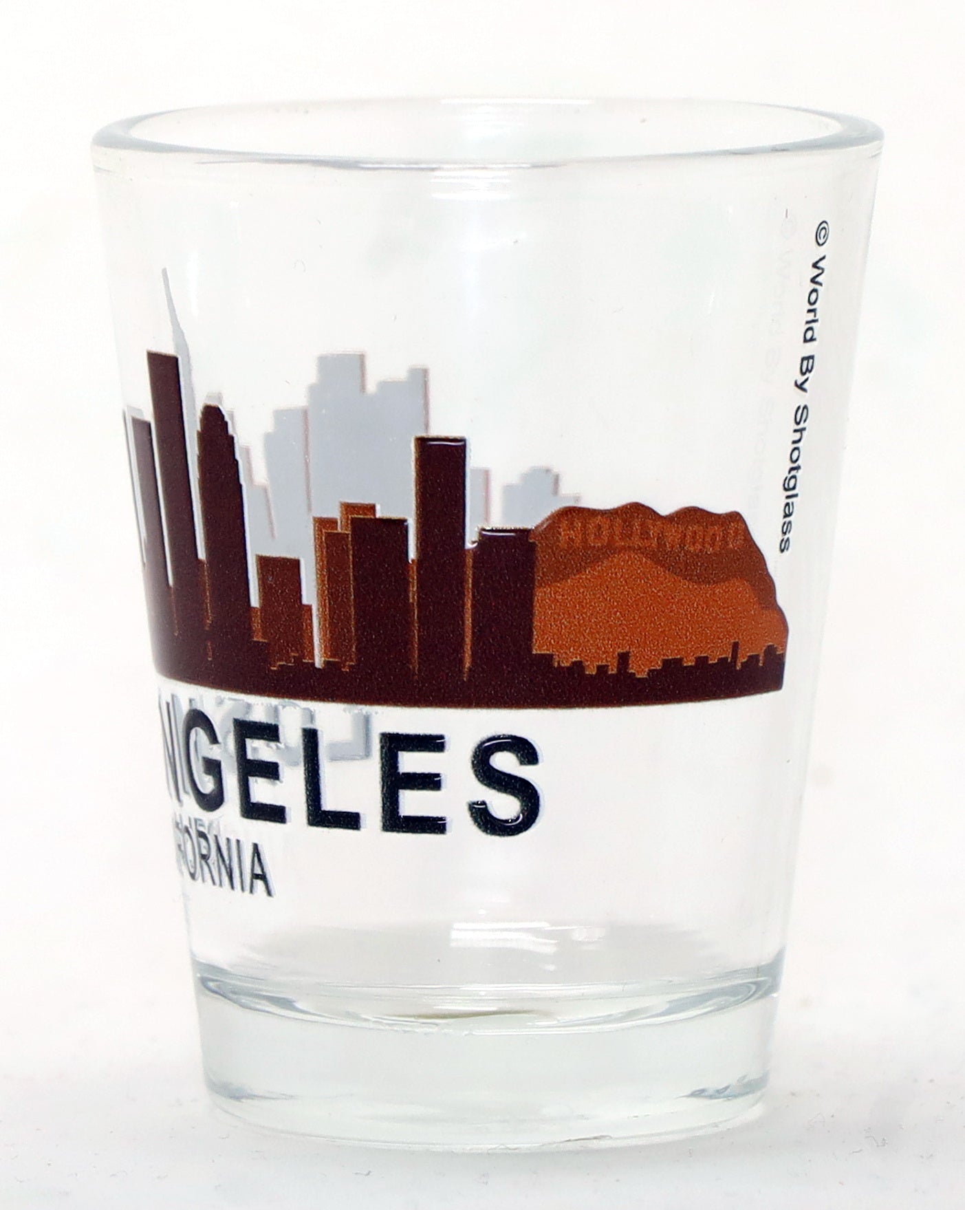 Los Angeles California Sunset Skyline Classic Design Shot Glass