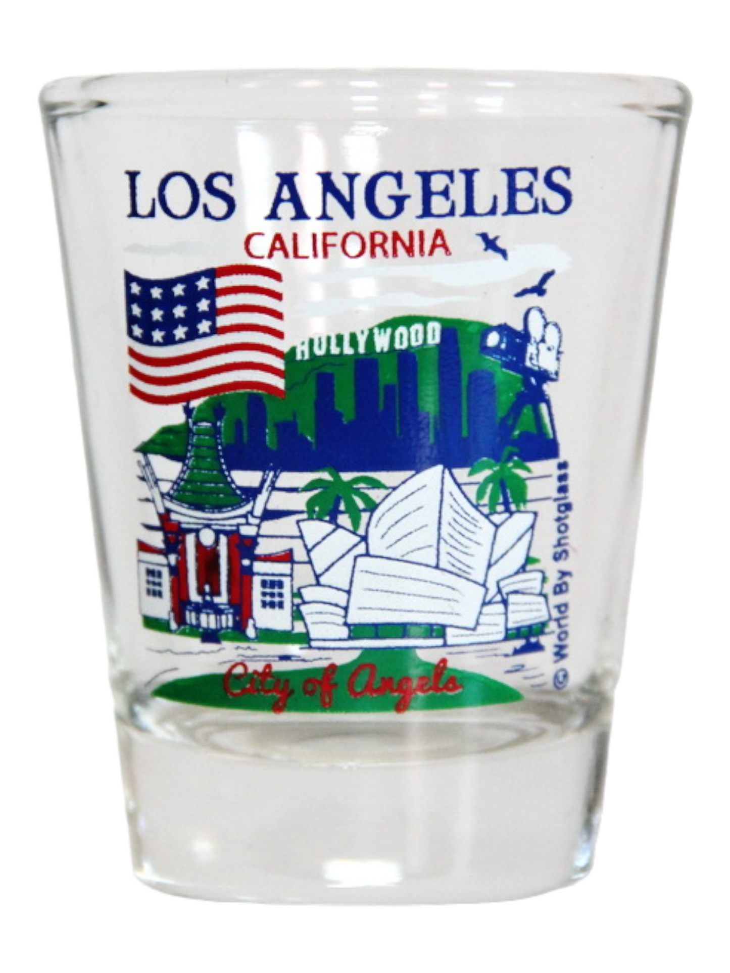 Los Angeles California Great American Cities Collection Shot Glass