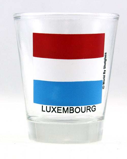 Luxembourg Flag Shot Glass