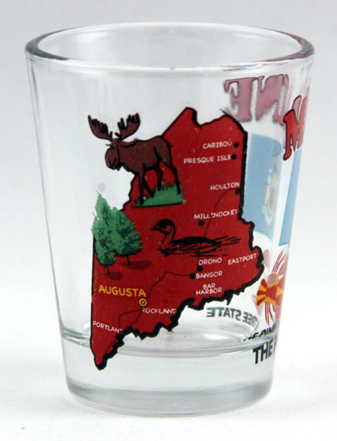 Maine The Pine Tree State All-American Collection Shot Glass