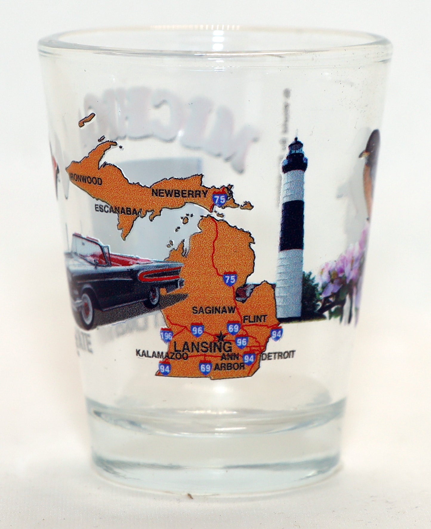 Michigan The Great Lakes State All-American Collection Shot Glass