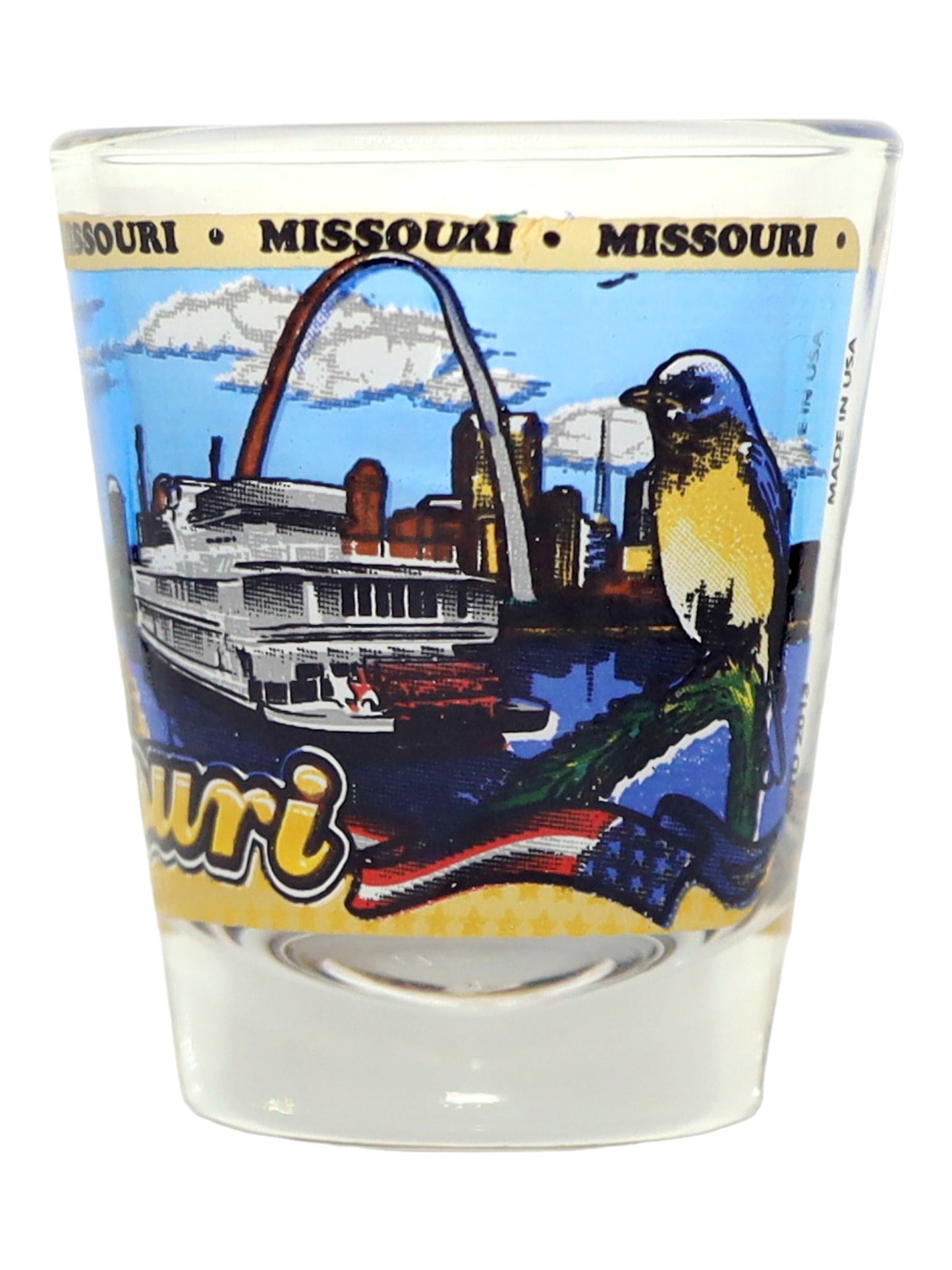 Missouri State Wraparound Shot Glass