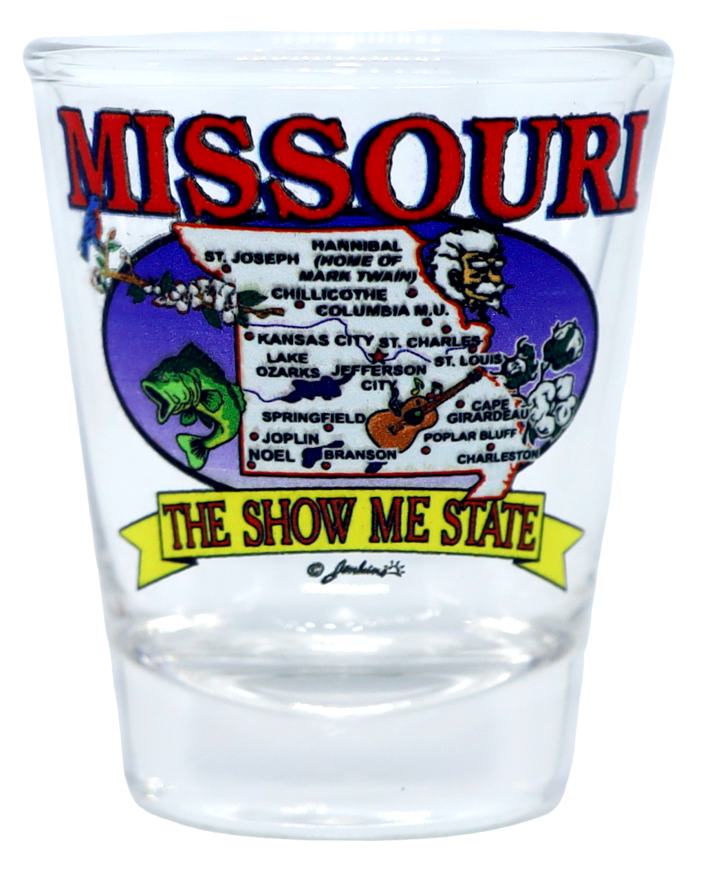 Missouri United States USA Souvenir Boxed Shot Glass Set (Set of 6)