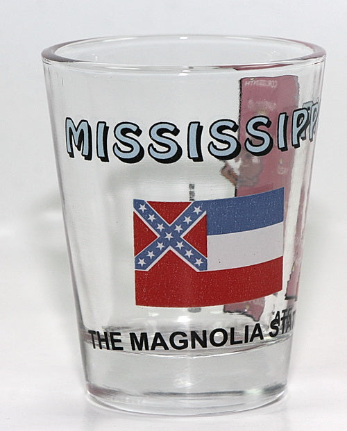 Mississippi The Magnolia State All-American Collection Shot Glass