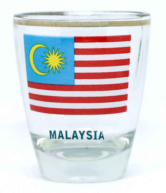 Malaysia Flag Shot Glass