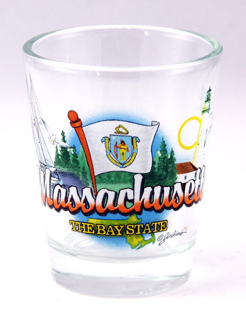 Massachusetts Bay State Elements Shot Glass