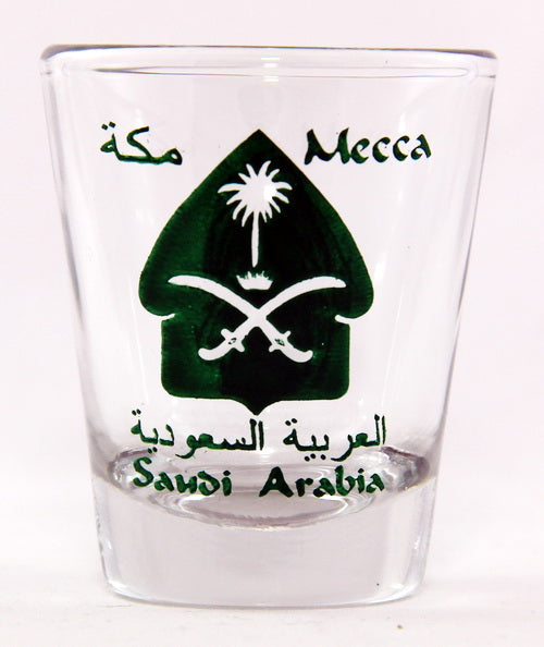 Mecca Saudi Arabia Shot Glass