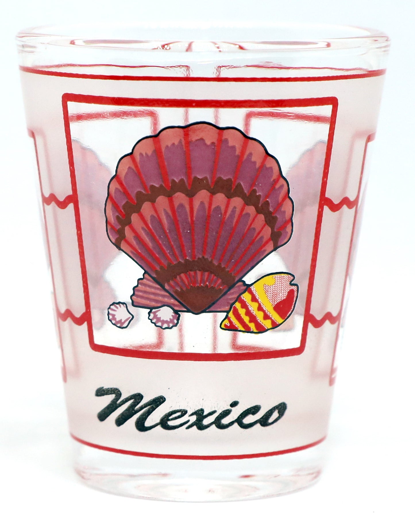 Mexico Shell Design Shot Glass