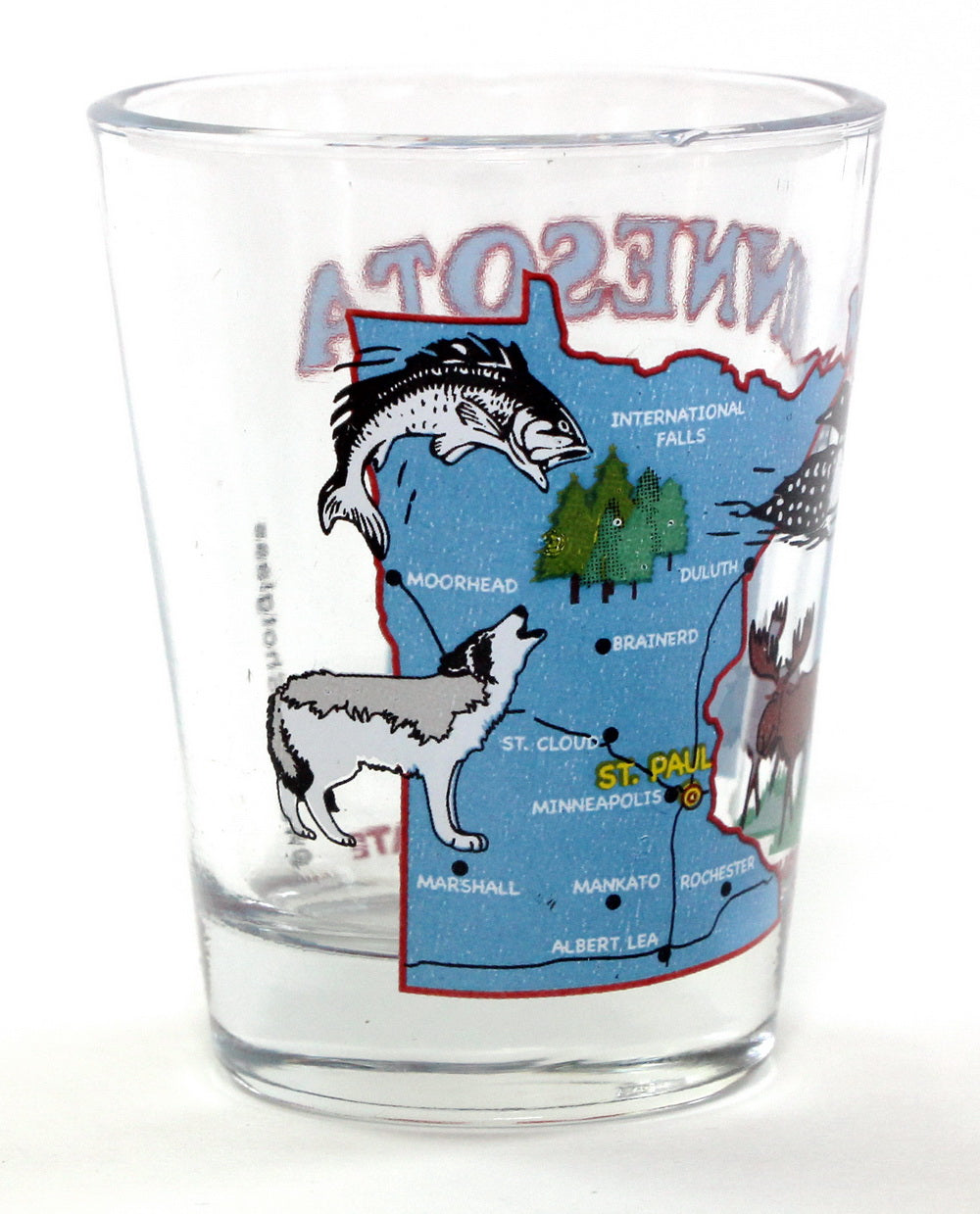 Minnesota The North Star State All-American Collection Shot Glass