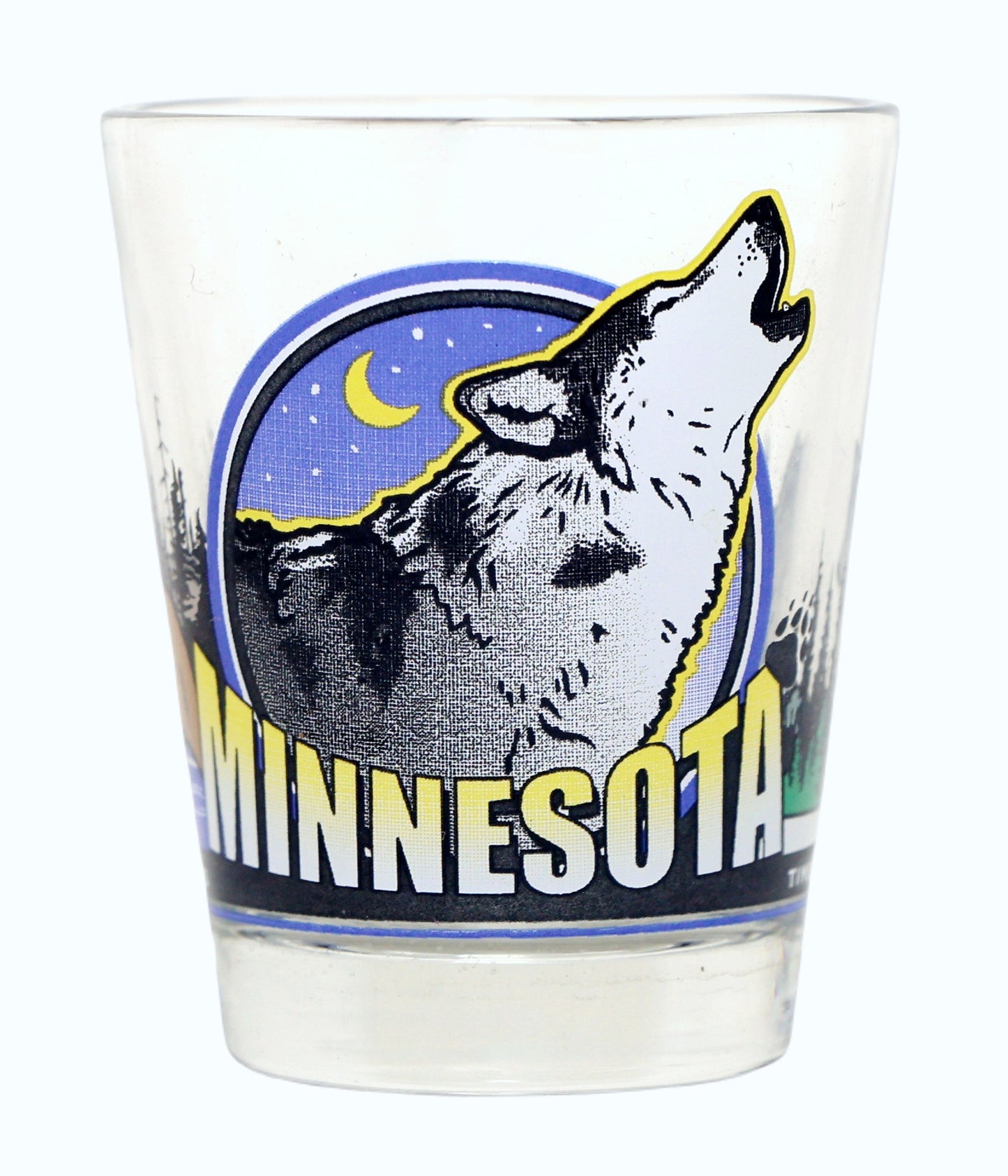 Minnesota State Graphic Design Shot Glass