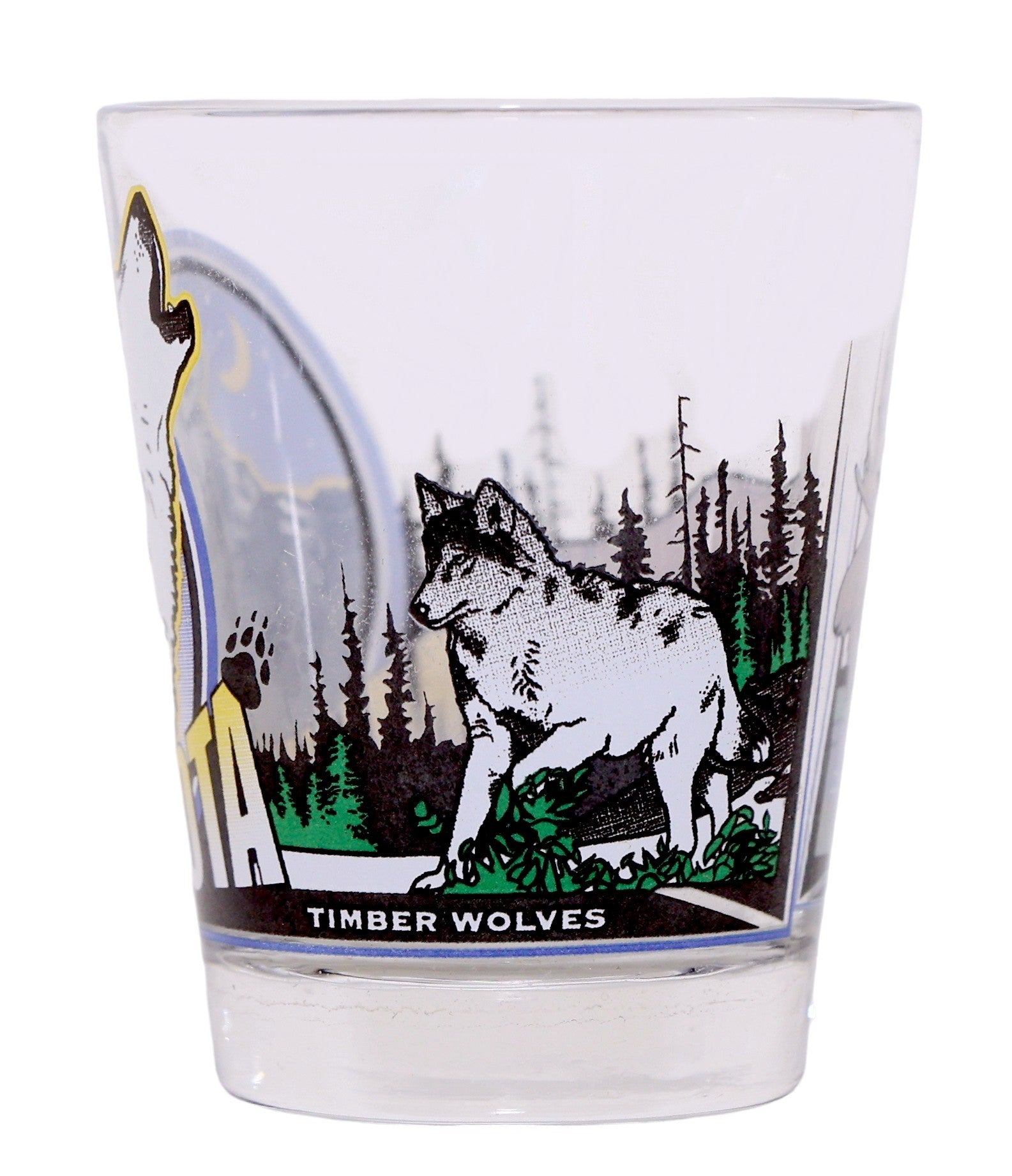 Minnesota State Graphic Design Shot Glass