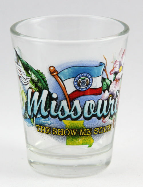 Missouri Show Me State Elements Shot Glass