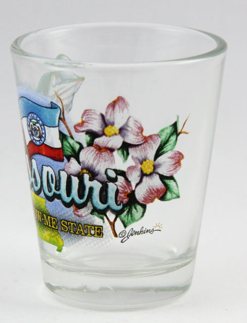 Missouri Show Me State Elements Shot Glass