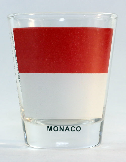 Monaco Flag Shot Glass