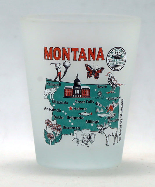 Montana US States Series Collection Shot Glass