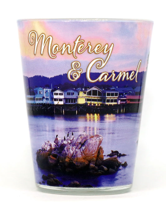 Monterey-Carmel California Photo Collage Shot Glass