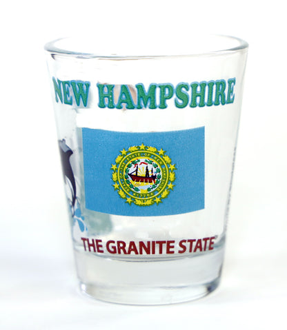 New Hampshire United States USA Souvenir Boxed Shot Glass Set (Set of 6)