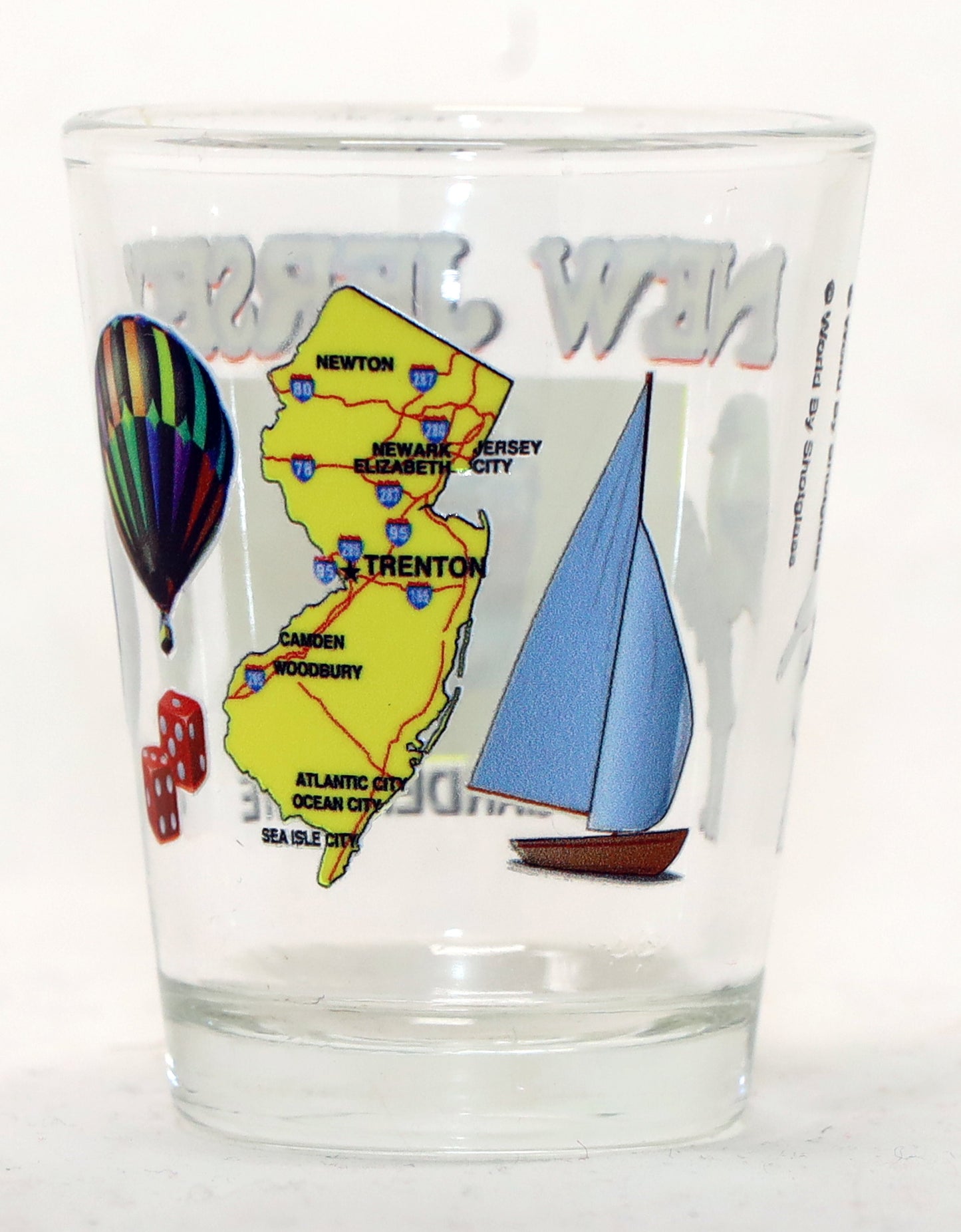 New Jersey The Garden State All-American Collection Shot Glass