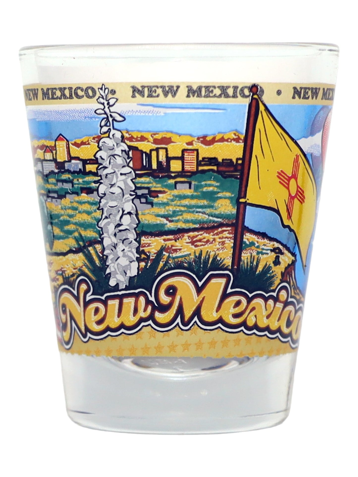 New Mexico State Wraparound Shot Glass