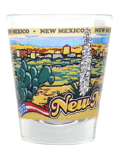 New Mexico State Wraparound Shot Glass