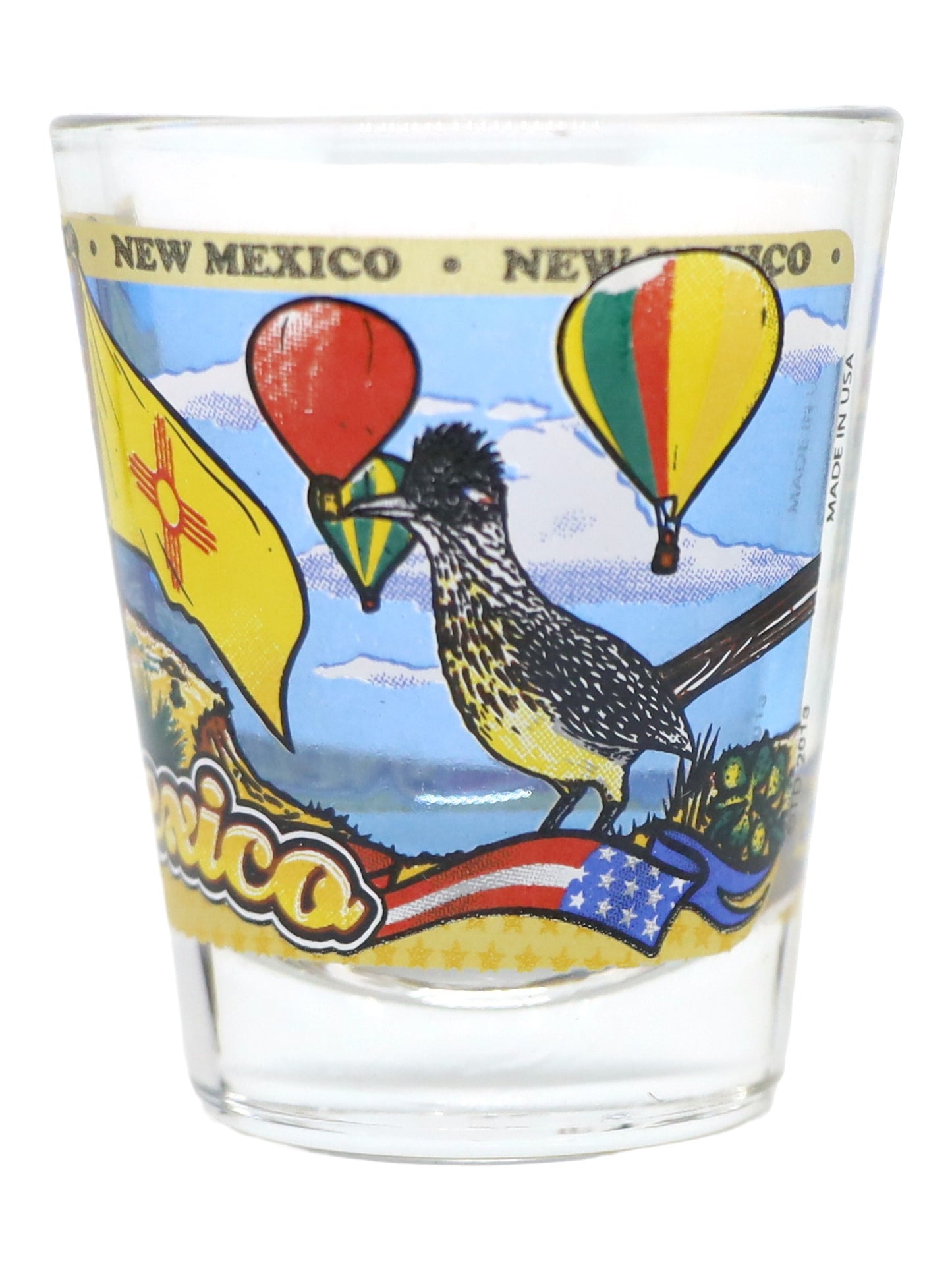 New Mexico State Wraparound Shot Glass