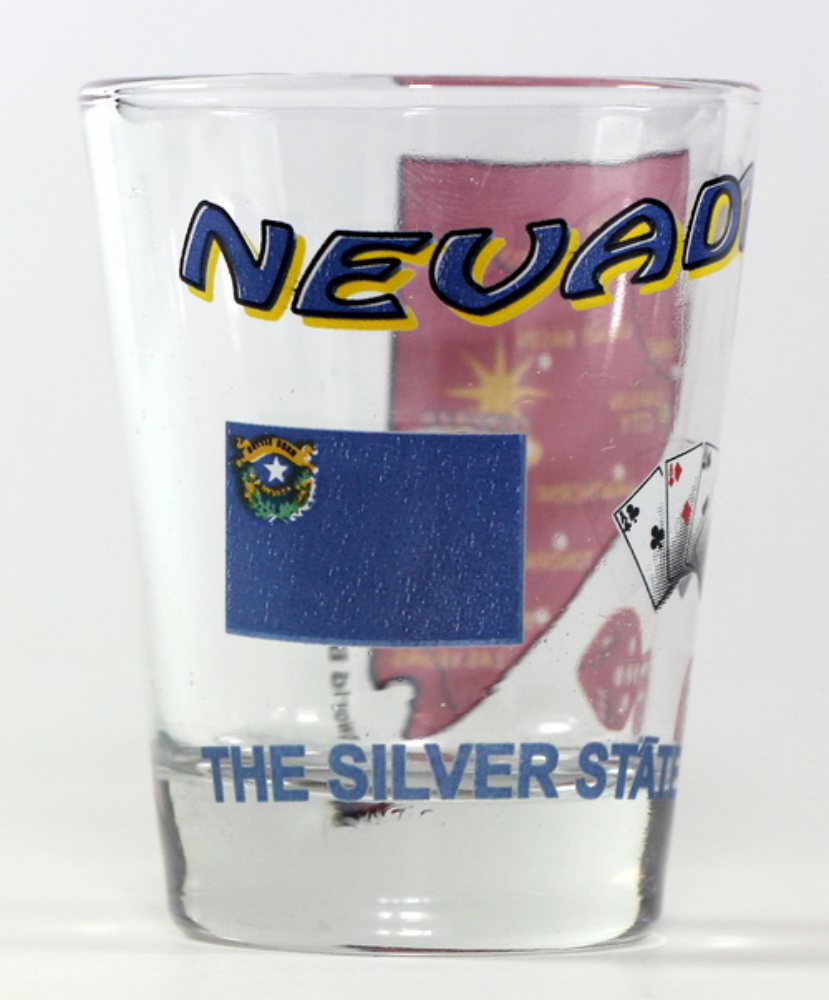 Nevada United States USA Souvenir Boxed Shot Glass Set (Set of 6)