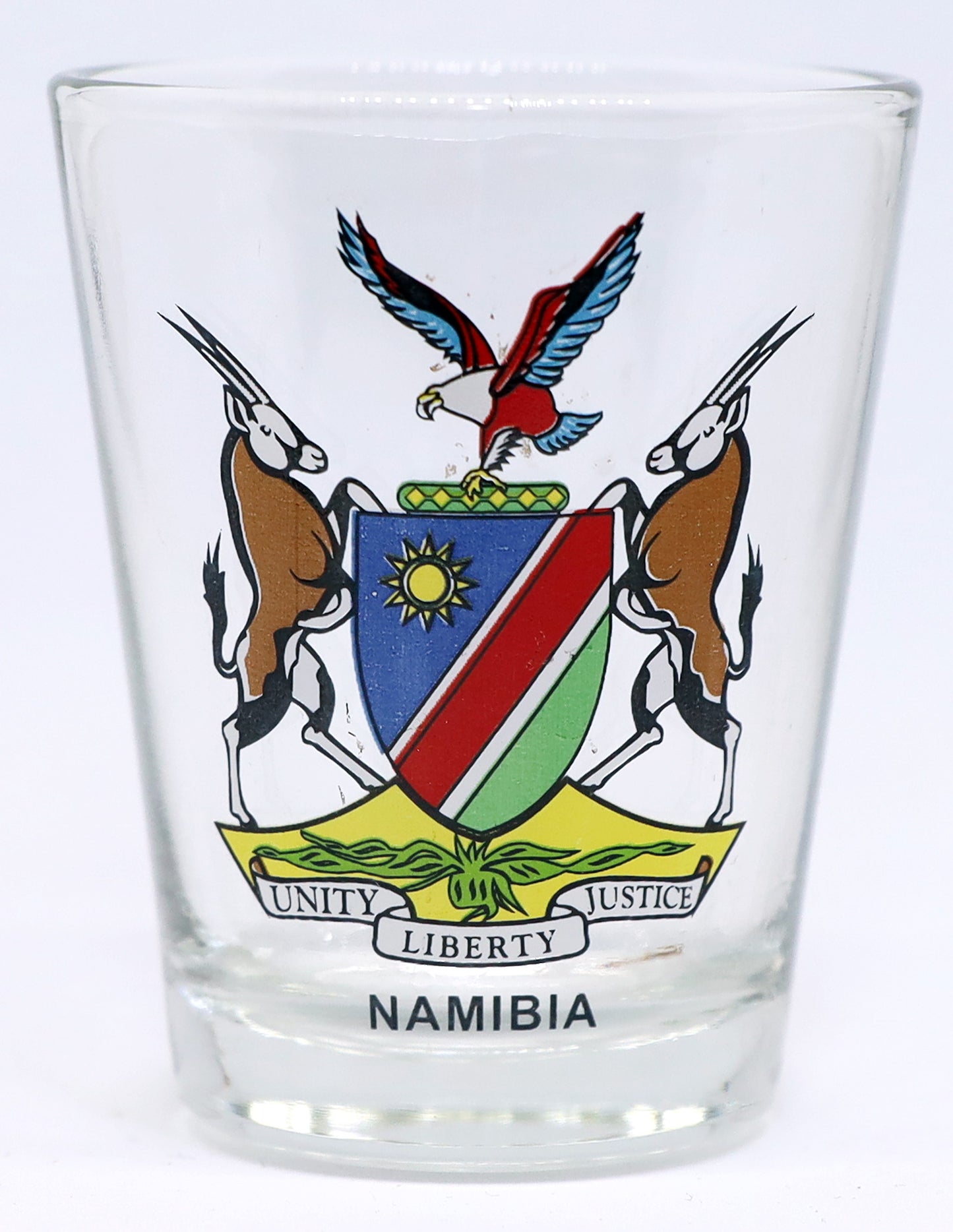 Namibia Coat Of Arms Shot Glass