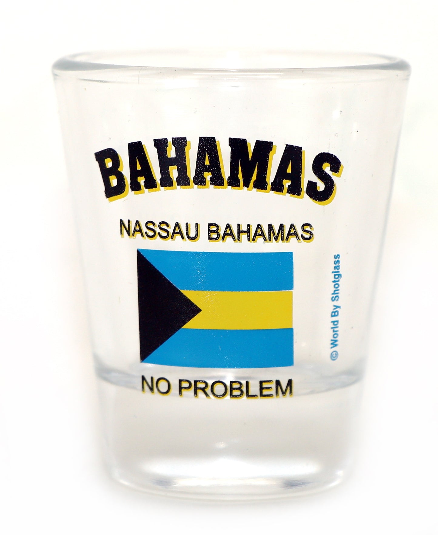 Nassau Bahamas No Problem Shot Glass