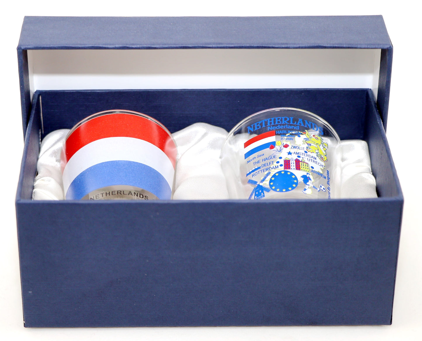 Netherlands Souvenir Boxed Shot Glass Set (Set of 2)