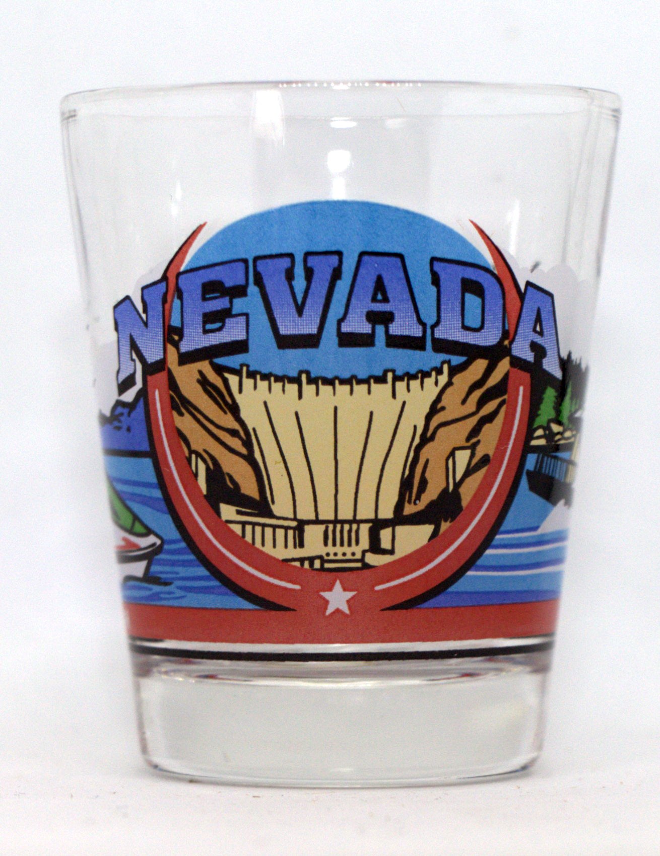 Nevada 3 View Shot Glass